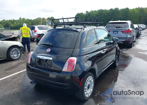 2015 Fiat 500 Pop z USA, uszkodzony, nr VIN 3C3CFFAR3FT750374